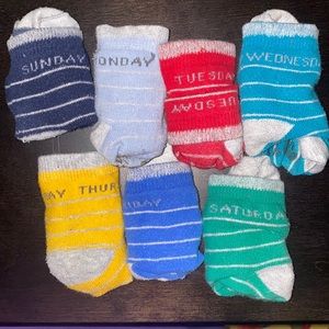 Old Navy Days of the Week Boy Socks